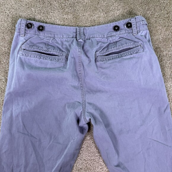 Eddie Bauer Womens Mercer Fit Gray Pants Slim Straight Sz 6 Mid Rise 32x30 E668 - Picture 8 of 14